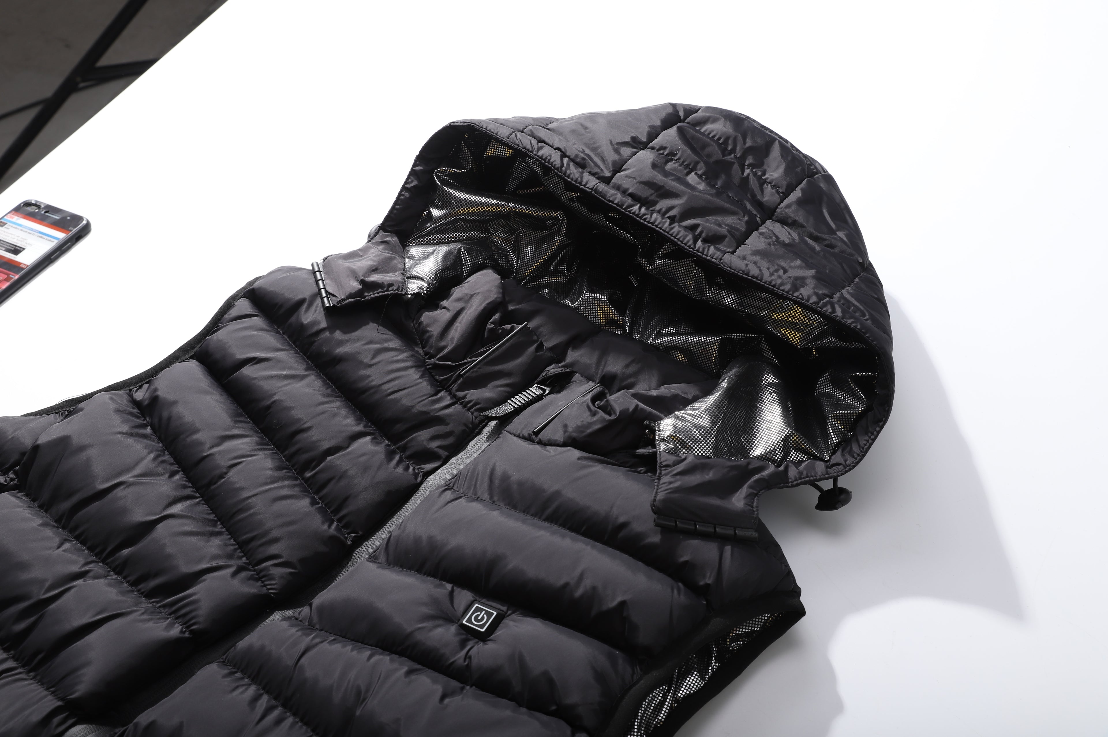 Men's Classic 5 Zones Hooded Vest - Detachable