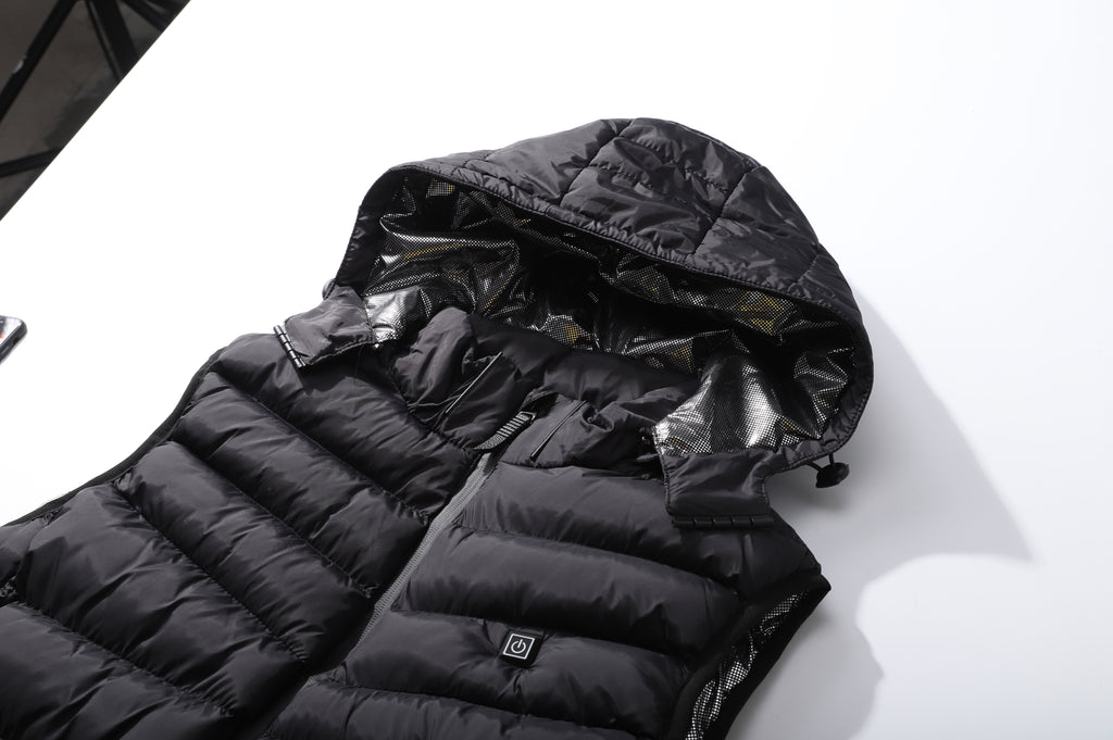 Women's Classic 5 Zones Hooded Vest - Detachable