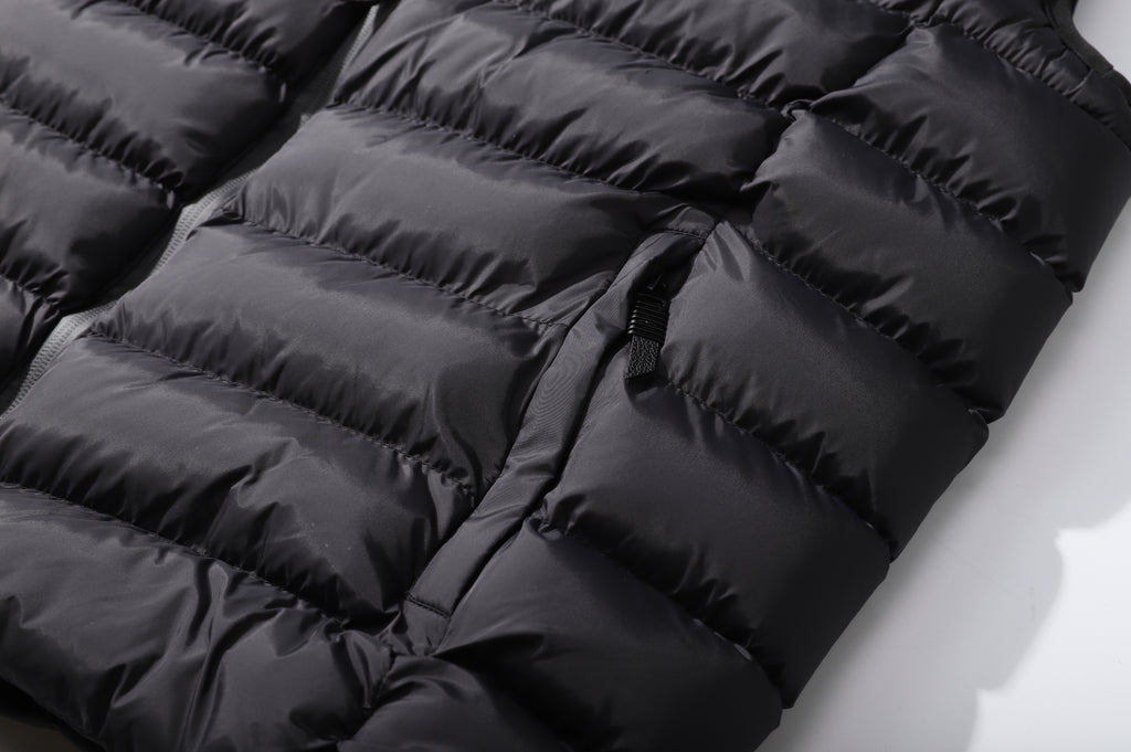 Men's Classic 5 Zones Hooded Vest - Detachable